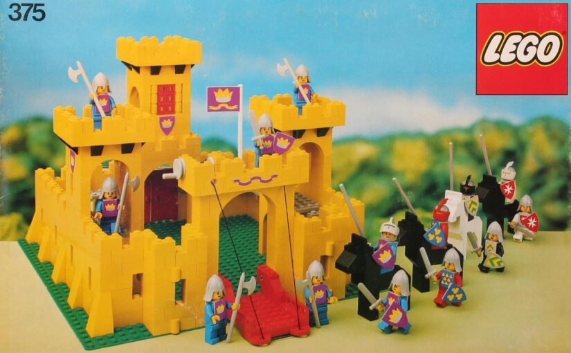 Lego set 375, the original castle set