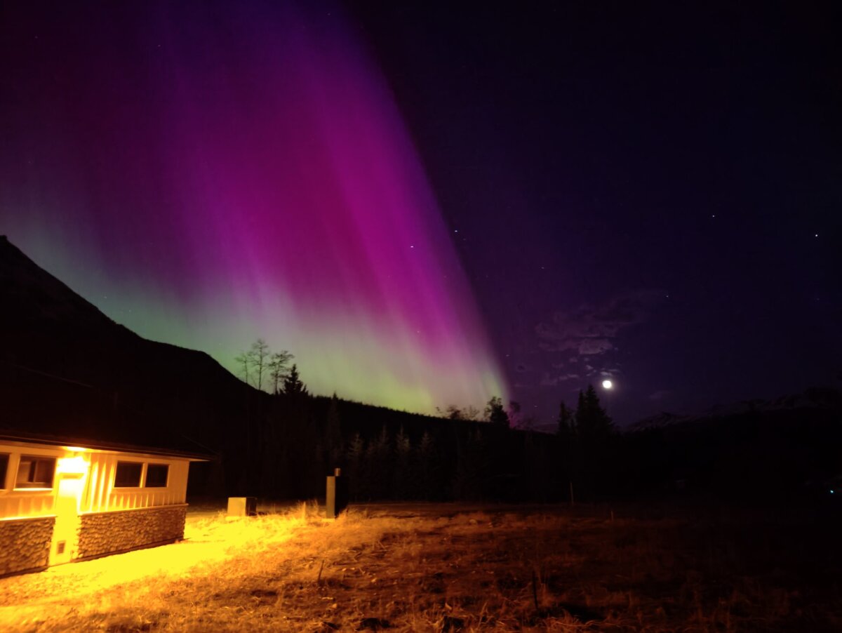 Aurora borealis, May 9th, 2024